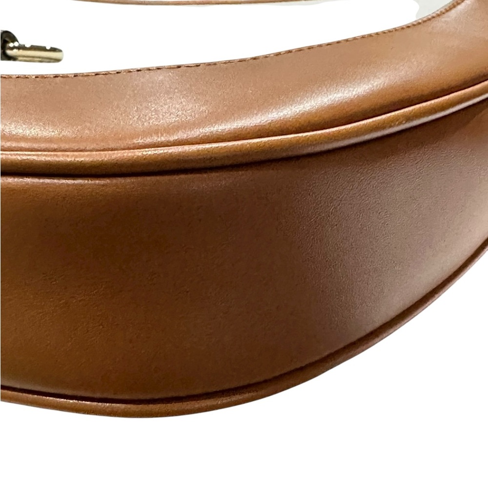 GUCCI Small Jackie Canvas Shoulder Bag
Brown leather (Calf), white canvas - Picture 12 of 16
